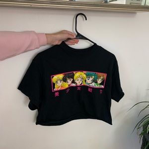 Sailor Moon cropped T